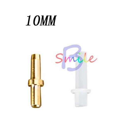 1000pcs Brass Pin Dowel Nail with sleeve Pattern Dental lab material pins on model work -3 Length 20MM 16MM 10MM