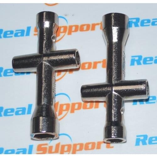5PCS/LOT Mini cross sleeve cross wrench sleeve nut tool for robot M2/M2.5/M3/M4