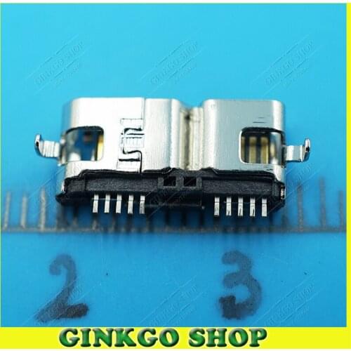 5pcs/lot Micro USB 3.0 Female Socket Plug 2DIP SMD Type 10P Mobile Hard Disk Jack without Edge Crul Free Shipping