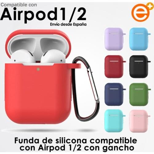 Airpods 2 and 1 Airpods Case covers Apple Airpods silicone accessories for Auriculasres
