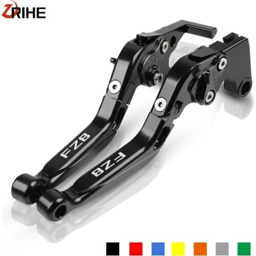 Fz8 FZ8 2011-2015 Motorcycles Aluminum Folding Extendable Brake Clutch Levers Accessory For Yamaha FZ 8 2011 2012 2013 2014 2015
