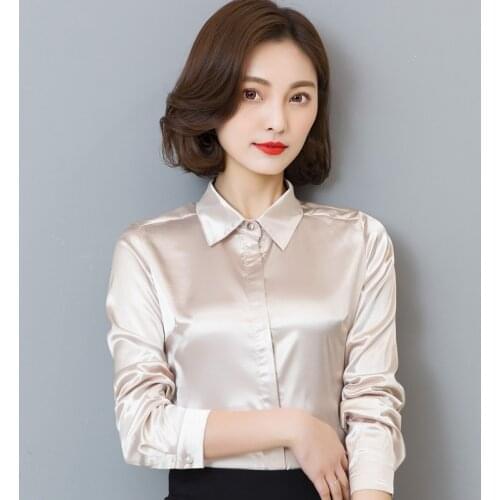 AYAOZTT Silk Blouses