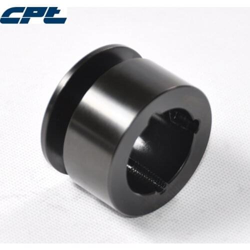 CPT taper bushed bore V-belt Pulley, SPZ belt section, 1 groove, 1008 taper bush, steel, 54mm OD high quality pulley