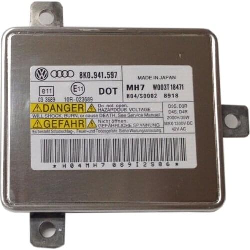 For Audi A4 S4 RS4 B8 Bi-Xenon Headlights HID D3S Ballast , LED DRL Power Module , ADAPTER HARNESS.reprogram