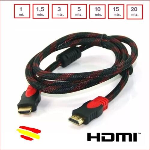 HDMI Cable Full HD 4K HDTV PS 4 PS 3 X box 360 PC BluRay male-male all sizes