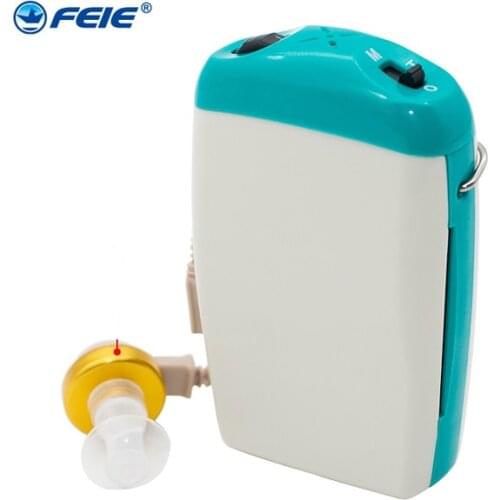 Hearing Aids Sound Amplifier for Severe Hearing Loss Voice Volume Adjustable with Earplugs Hearing Aid Machine for Deaf/Elderly