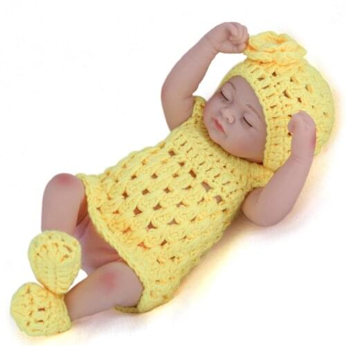 30CM Silica gel doll Reborn Doll Toy For Kids Appease Accompany Sleep Cute Doll Christmas Toy play house Gift