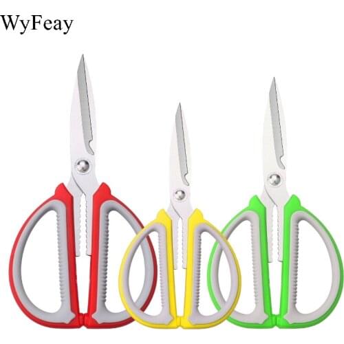 Stainless Steel Sewing Scissors Strong Civilian Shears Embroidery Leather Fabric Household Paper Cutting Scissor Tailor scissors
