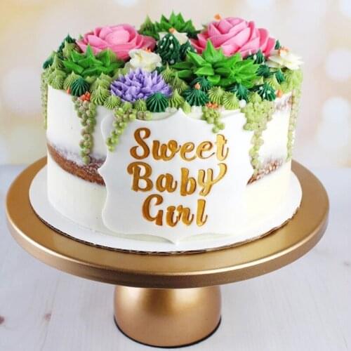 R2JC Cake Tool Acrylic Alphabet Numbers Embossed Cutter Mold Cookie Cutter Stamp with Brush Fondant Cake Decorating Tools