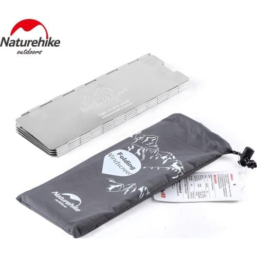 Naturhike Foldable Wind Shield For Stove Ultralight Outdoor For Camping Stoves Cooker Hiking Camping Accessories
