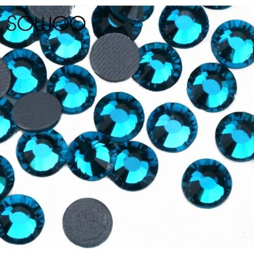 SS6-SS20 Peacock similar SWA Rhinestone1440pcs/lot High quality Hotfix Rhinestones use for high-end clothing