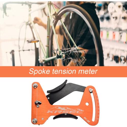 Bicycle Spoke Tension Meter Wheel Bike Spokes Checker Tools Portable Bike Reliable Indicator Meter Tensiometer Spoke Repair Tool