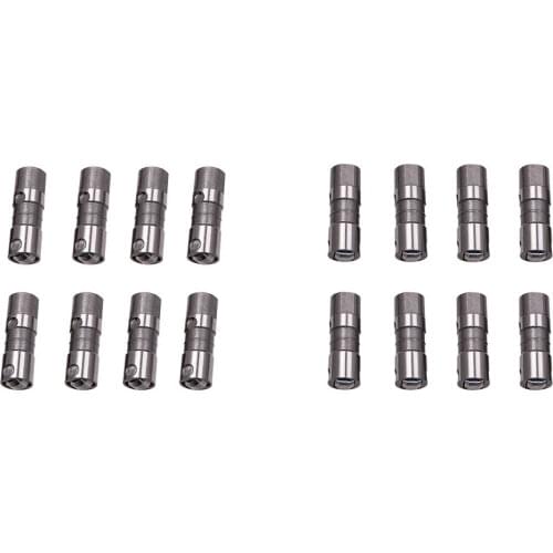 4 Guides Hydraulic Roller Lifter 16pcs For GM for Chevy LS1 LS2 LS7 12499225