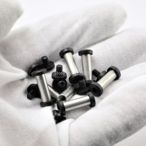 4Pieces Hexagon socket shank screw rivet chip Cutter pair lock stainless steel rivet patch shank nail Fk33