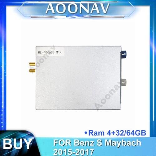 2din android car Decoding Box for-Benz S Maybach 2015-2017 car multimedia player GPS navigation Video Interface Decoding tool