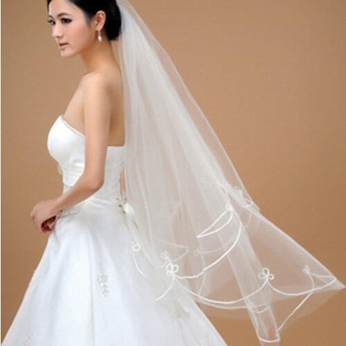 Elegant Brides Veil Ribbon Ivory Bridal Bride Wedding New 2021