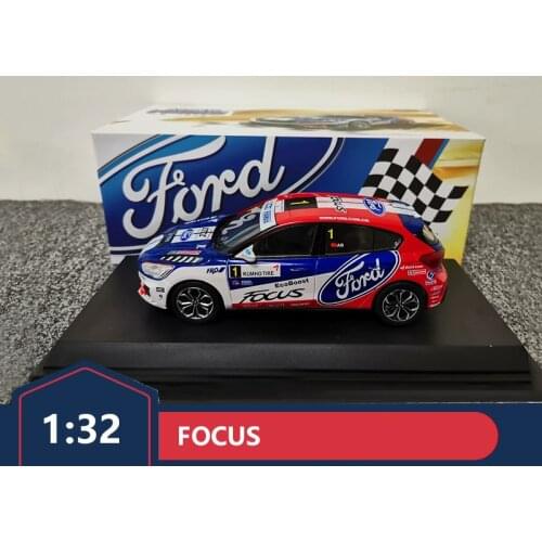 Ford 1:32 new Focus car model FOCUS ST No. 1 rally car alloy car model