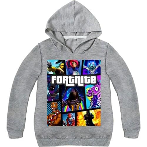 Fortnites Game Hoodie Kids Hoodies Streetwear Hip Hop Warm Battle Royale Boy Girl Hoody Sweatshirts Harajuku Sweat Homme Clothes