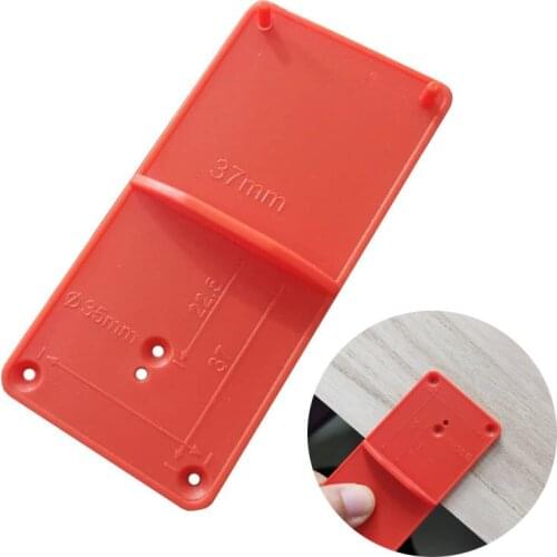 35/40mm Woodworking Punch Hinge Drill Hole Opener Locator Guide Drill Bit Hole Tools Door Cabinets DIY Template Woodworking Tool