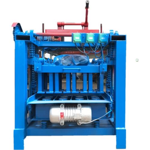 China hot sale small scale cement concrete fly ash paver interlocking brick block making machine price