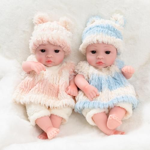 Sweater Suit+30CM New baby dolls silicone viny 10inch Reborn baby poupee boneca baby soft toy gift todder