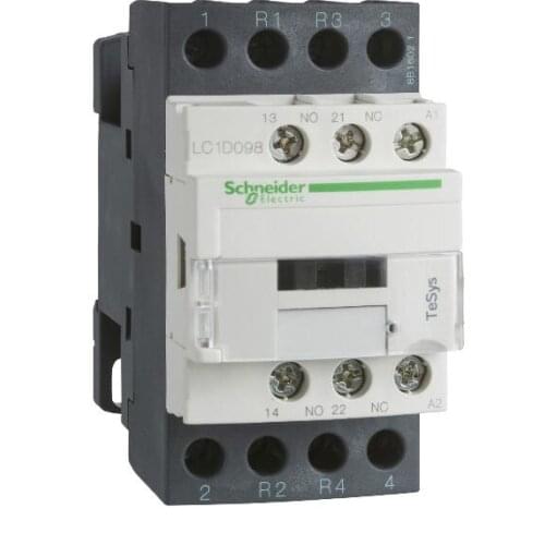 LC1D128MDC LC1D128MD TeSys D contactor - 4P(2 NO + 2 NC) - AC-1 - = 440 V 25 A - 220 V DC coil