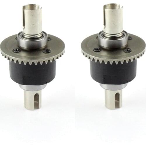 2Pcs Metal Differential Diff 104001-1930 for WLtoys 104001 1/10 RC Car Spare Parts Upgrade Accessories