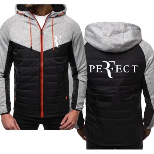 2021 New Men Hoodies for RF roger federer Tools Spring Autumn Jacket Casual Sweatshirt Long Sleeve Zipper Hoody