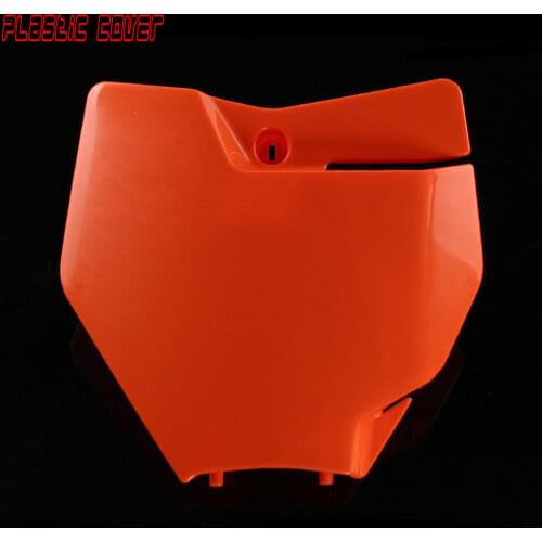 Front Number Plate Plastic Cover for 250/350/450 SX-F/XC-F and 125/150 SX 2016-2017 Motocross Enduro free shipping
