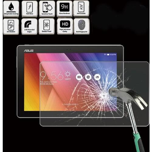 Tablet Tempered Glass Screen Protector Cover for Asus ZenPad 10 Z300 Z300C Z300CL Z300CG Z300CNL Z300CNG - Protector Guard Cover