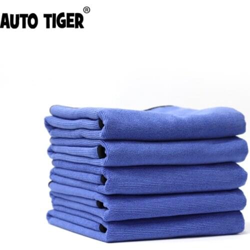 AUTO TIGER Water Killer Big Blue Pearl 70x90cm (27×35in) Car Wash Towel, Car Drying Cloth Microfiber Towel Details