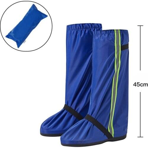 Motorcycle Boot Rain Cover 200D Waterproof Protection for Moto shoes Snow Non-Slip Boot Covers Reusable Unisex