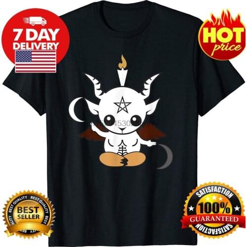 Goat Baphomet Shirt - Occult Satanic Lucifer Gift Women Men T-Shirt Birthday