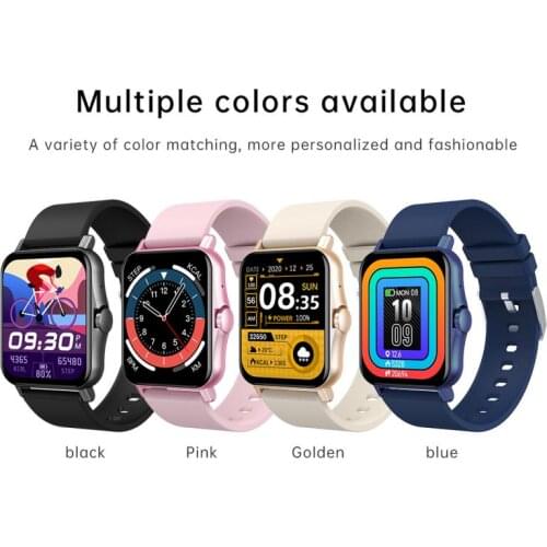 LED Large Screen Bluetooth Call Temperature Man Woman Smart Watch Ultra Long Standby Accurate Heart Rate And Blood Pressure