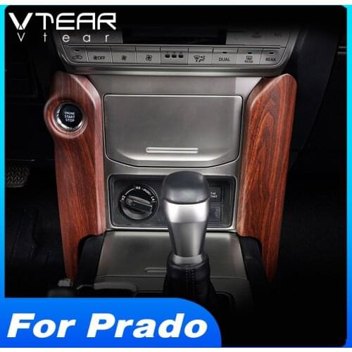 Vtear For Toyota LAND CRUISER Prado 150 Car decoration start button Frame trim interior key switch cover accessories parts 2020