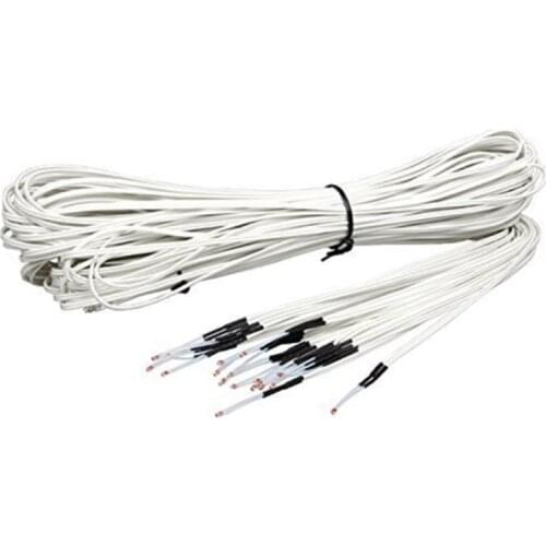 5pcs 3D Pringter 100K ohm NTC 3950 Thermistors Sensors with Cable 3D Printers Parts For Reprap Mend Part Temperature Accessories