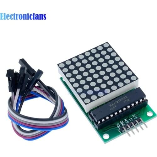 5PCS MAX7219 Dot Led Matrix Module Led Matrix Controller MCU Control LED Display Module For Arduino DIY KIT