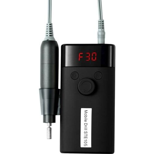 30000RPM Electric Nail Drill Machine Nail Drill Pen Digital Display Adjustable Speed Portable for Nail Removal Manicure Pedicure