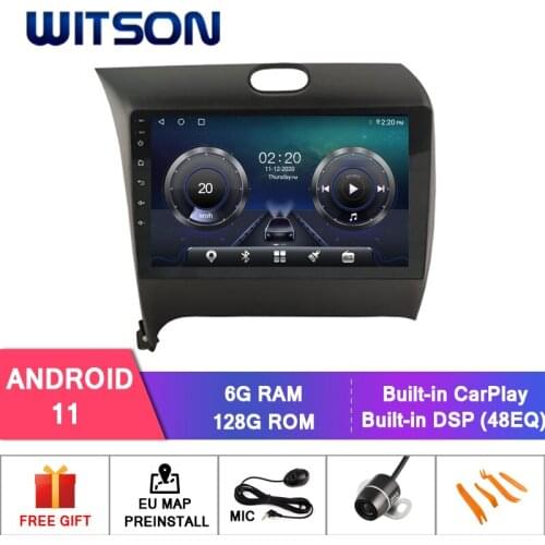 WITSON Android 10.0 CAR DVD SYSTEM for KIA K3 2012-2015 car dvd player link/DAB support