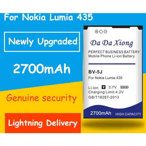 Free Shipping 2700mAh BV 5J BV-5J BV5J Li-ion Phone Battery for Microsoft Nokia Lumia 435 532 RM1069 1071