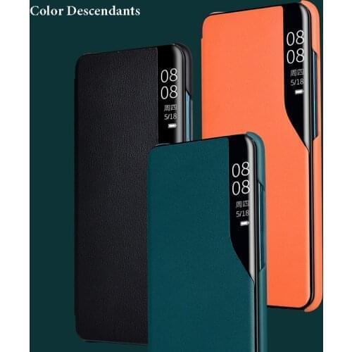Smart View Window Case for Samsung S8 S9 S10 S20 Ultra S20FE Note 8 9 10 Plus 20 A20 A30 A50 A51 A71 A81 A91 M51 Flip Case Cover