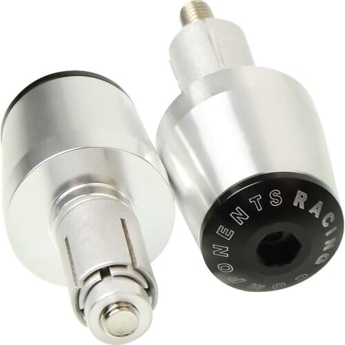 For Kawasaki ZX6R ZX636R ZX-6R ZX 6R 2007-2016 2008 2009 2010 2011 2012 2013 CNC 22MM Handlebar Grips Handle Bar Cap End Plugs