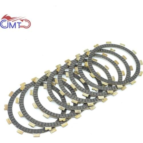For Suzuki GSX400R 1986 GSX-R400RFA 1989 Clutch Friction Disc Plate Kit 8 Pieces