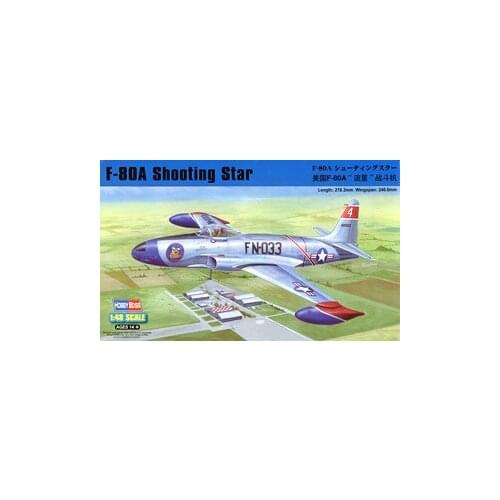 Hobby Boss 1/48 scale aircraft models 81723 F-80A meteor fighter