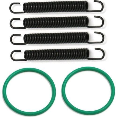 ATV quad Exhaust Pipe Springs Hooks O Ring Gasket sealing Kit For Yamaha YFZ350 Banshee 350 YFZ 350 1987 - 2006 2005 2004 2003