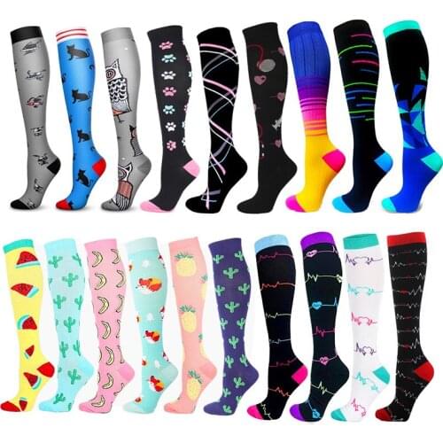 Compression Socks Men Women Varicose Veins Medical Golf Tube Outdoor Sports Compression Socks Cycling Long Pressure Stockings