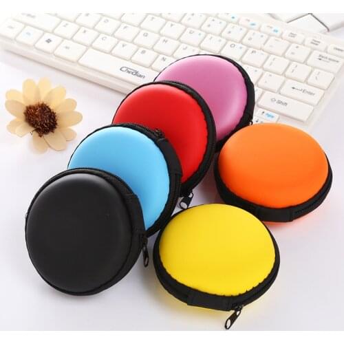 New fashion cute cartoon coin purse multicolor silicone mini zipper coin purse children USB cable earphone storage bag gift