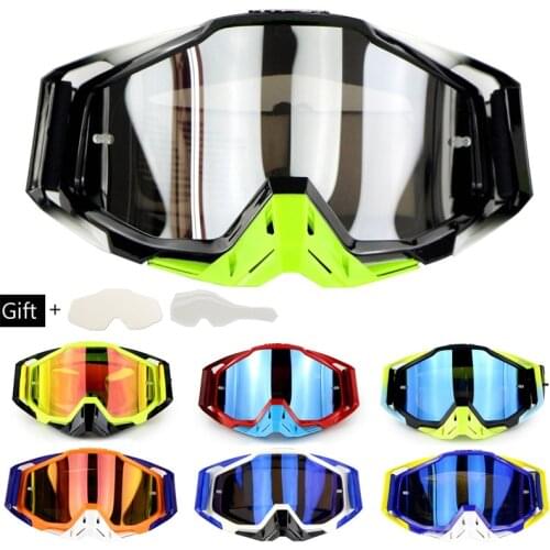 Motocross Goggles MX Off Road Dirt Bike Motorcycle Helmets Goggles Ski Sport Moto Glasses ATV For Motocross Glasses Sets