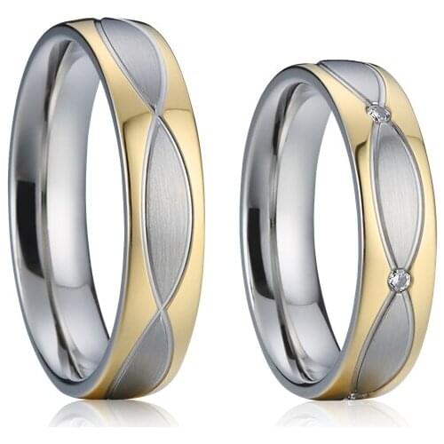 Custom Designer alliance wedding band couple rings gold color jewelry OSPV1832 (81)