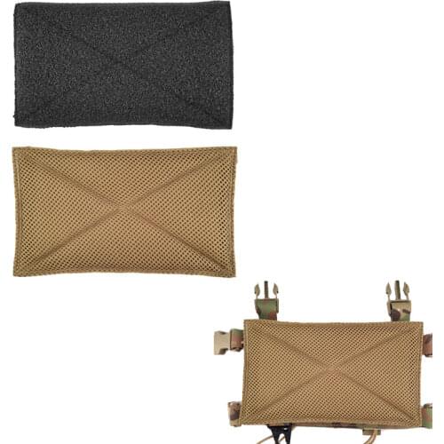 Tactical MK3 MK4 D3CRM Chest Rig Cushion Mesh Pad Military Airsoft Vest Accessories Chest Hanging Breathable Cushion Pads